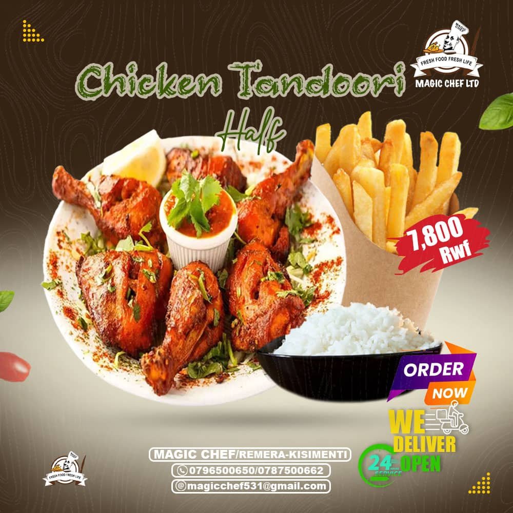 Chicken Tandoori Half